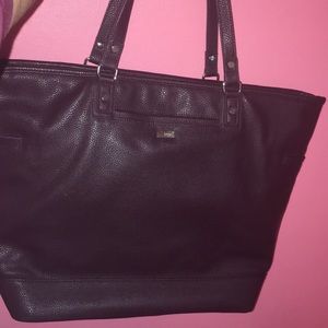 HUGE burgundy Jewel tote bag!